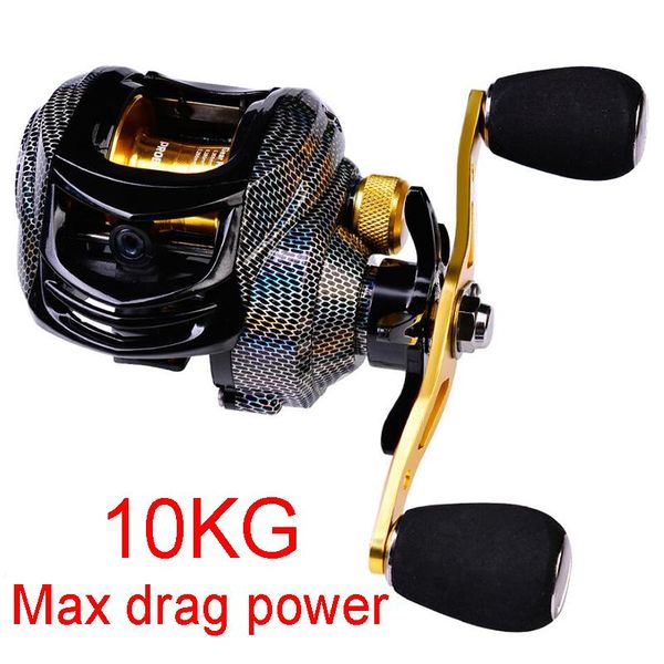 

selling casting fishing reel 18+1bb max drag 10kg baitcasting for reels