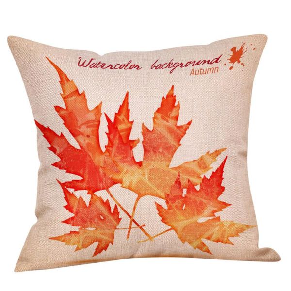 

thanksgiving autumn pillow case sofa back cover home decor 9.12 cushion/decorative