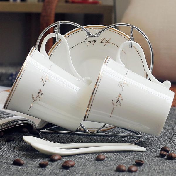 

mugs simple couple ceramic mug coffee set creative phnom penh 2 sets dish spoon rack tea cup