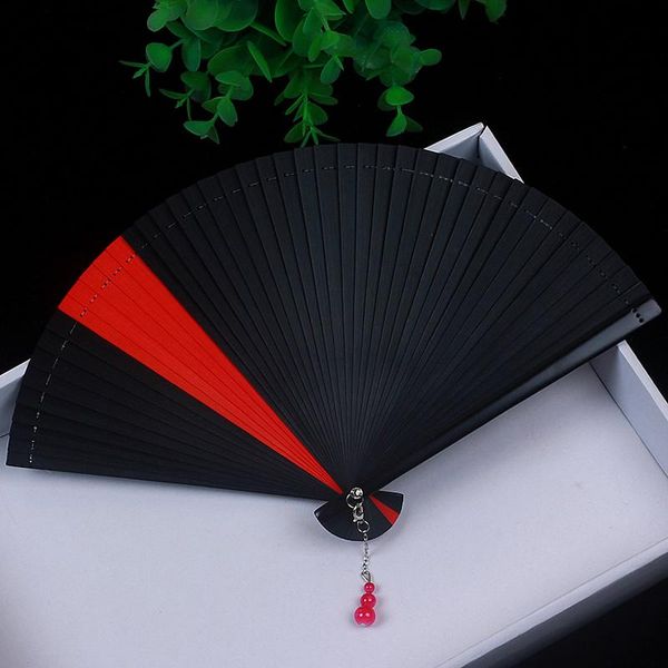 

other home decor japanese small mini manual chinese wind bamboo fan hollow-out ancientry hanfu folding retro female dance with you