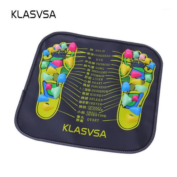 

reflexology walk stone foot leg pain relieve relief massager mat health care acupressure pad massageador1