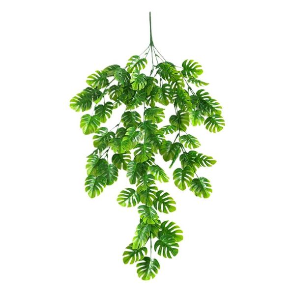

decorative flowers & wreaths 74cm artificial green plants hanging vine ivy leaves radish seaweed grape fake garden wall party decor s prop