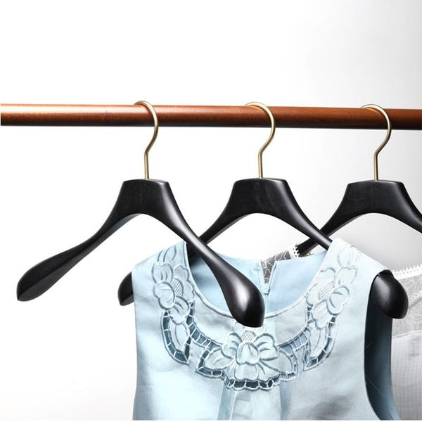 

hangers & racks wooden coat cloth closet hanger wardrobe organizer wood jacket clothes for shop kledinghangers