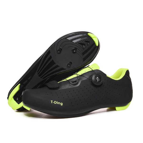 

cycling footwear 2021 winter speed sports route flat sneakers mtb men mountain bicycle cleat spd shoes road bike racing boots, Black
