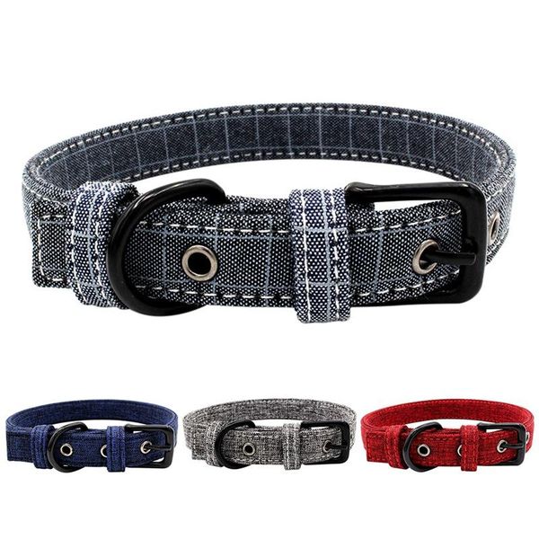 

dog collars & leashes collar pet nylon for small medium large