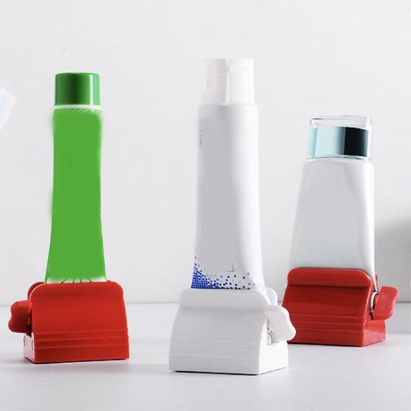 

toothbrush holders toothpaste squeeze artifact manual cleanser squeezer clip-on household device lazy tube press
