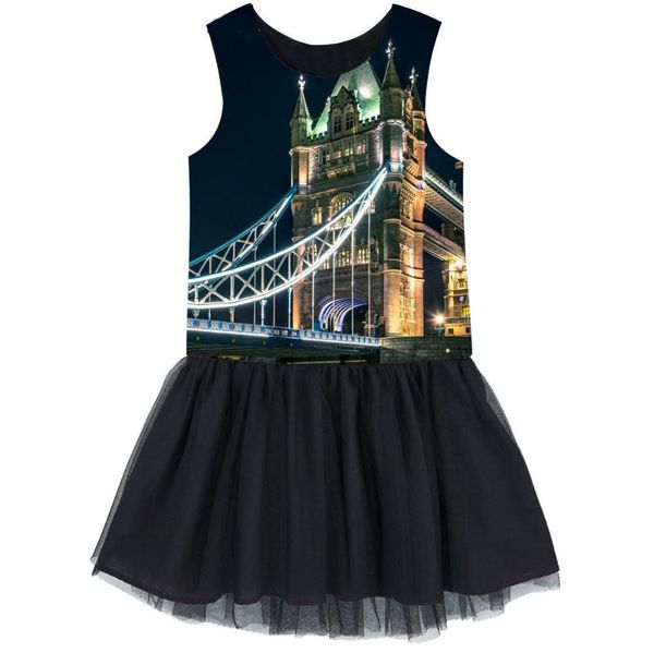 

girl's dresses kids summer toddler girl wedding and party baby clothes princess for dress london bridge, Red;yellow