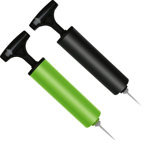 

bike pumps portable air pump football soccer swimming ring inflatable ball plastic hand with inflating gas needle adaptor