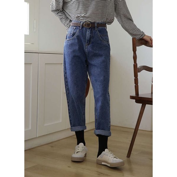 

spring high waist thin wide leg pants, Blue