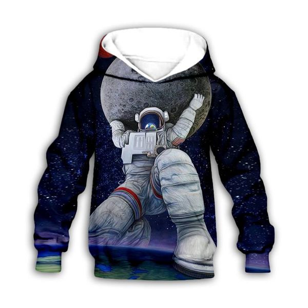 

clothing sets galaxy astronaut 3d printed hoodies family suit tshirt zipper pullover kids sweatshirt tracksuit/pant shorts 07, White