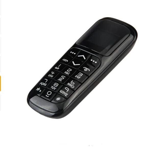 Разблокированные Super Super Super Mill Quad Band Pocket Cocket Phone Wireless Mini Bluetooth Dialer 0.66 дюйма Одиночный GSM Поддержка SIM-карта Набор Call Call Dick Collection