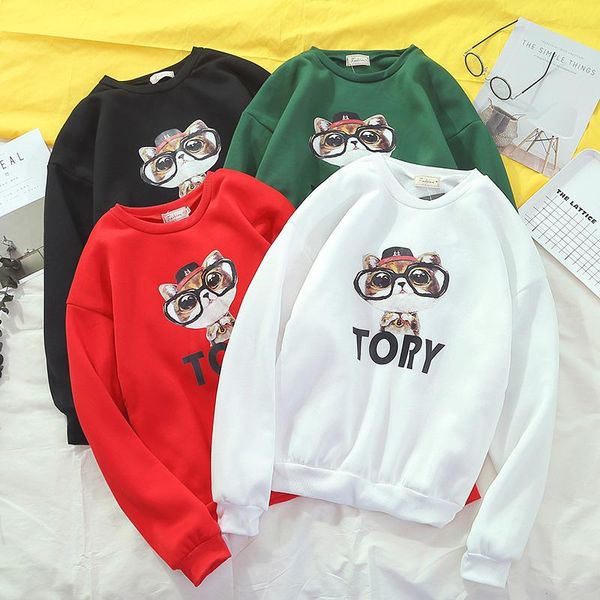 

men's hoodies & sweatshirts 2022 spring autumn sweatshirt men round collar korean style wear long sleeves, Black