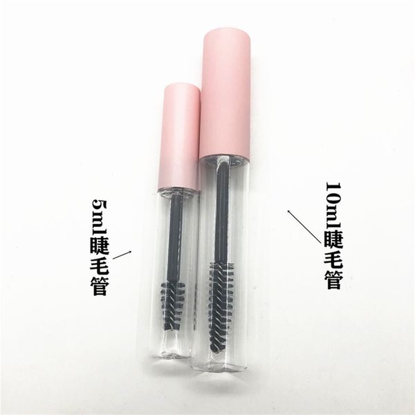 

factory bottle, growth 1.5ml-10ml mascara pink liquid, gel empty tube wrap.