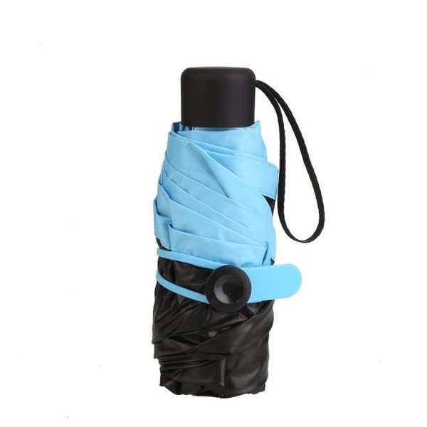 

umbrellas waterproof parasol five folding umbrella sun mini pocket