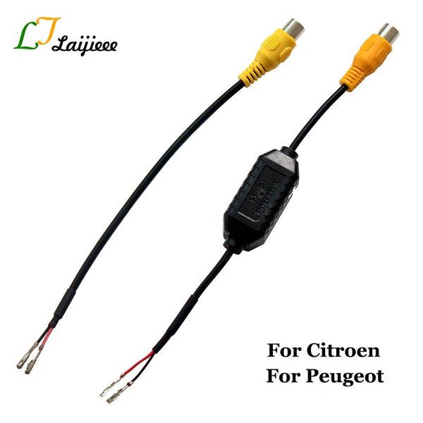 

for install rear camera original car screen connection wire conversion pin / rca interface is converted into view cameras& p parking sensors