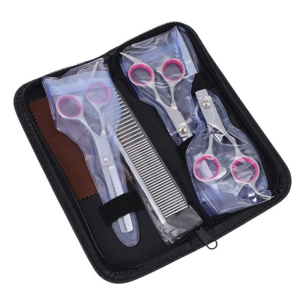 

hair scissors 1 set of stainless steel comb barber scissor with storage bag