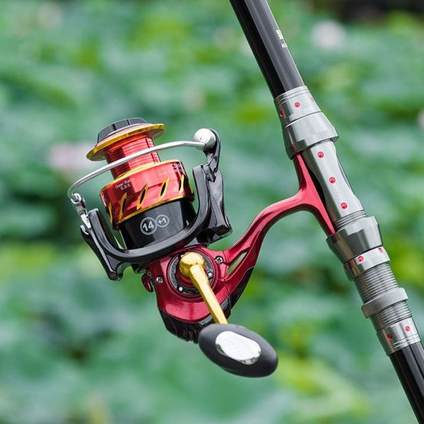 

fishing reel spinning jig 15 max drag aluminium full metal spool for carp wheels long cast tackles baitcasting reels