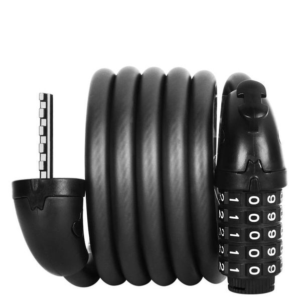 

bike locks bicycle lock code key cycling password combination security steel wire accessories multicolor 1.2-1.8m