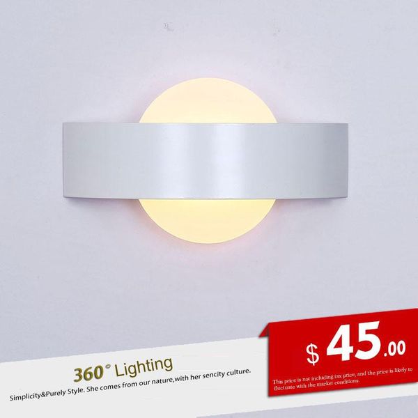 

wall lamps led lamp bedroom bedside acrylic el engineering simple modern creative balcony lighting
