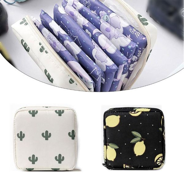 

storage bags cute small cosmetic bag girl women make up organizer beautician lipstick makeup sanitary pads toiletry wash beauty case