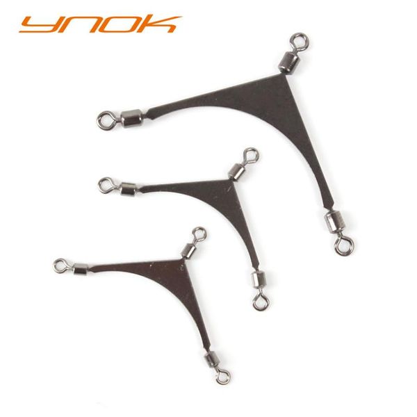 

ocean boat fishing swivel accessories 3 way rolling pole hook connector hooks