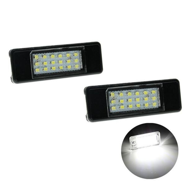 

Emergency Lights 2PCS License Plate Lamp 207 308 C2C3C4C5 LED