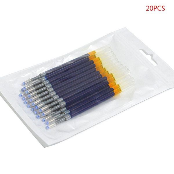 

gel pens 20pcs neutral ink pen refill black blue red 0.5mm refills office school stationery student gift