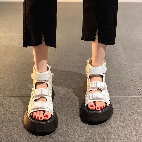 

sandals 2021 women summer fashion thick-soled elegant sports, Black