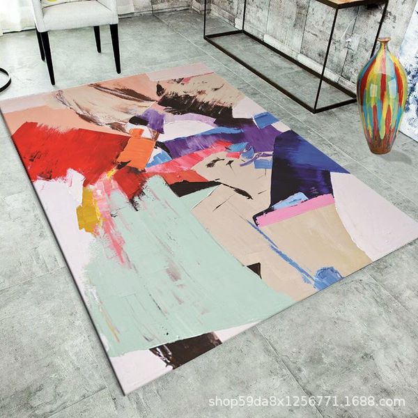 

carpets modern nordic carpet geometry living room rugs for the kitchen floor anti-slip bathroom mat bedroom