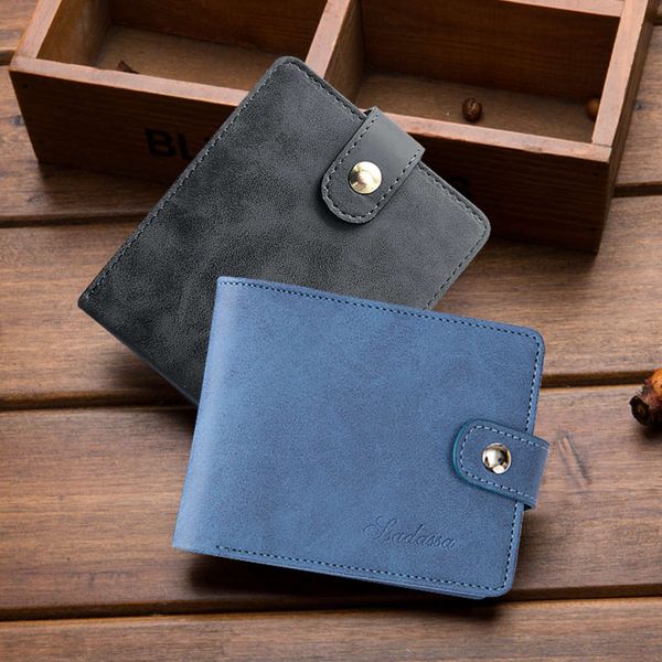 

the wallet creative money clip solid color men's zero wallet short pu leather us dollar bag, Black