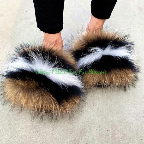 

women furry slippers wholesale bulk ladies shoes cute plush fluffy sandals women's fur winter warm, Black