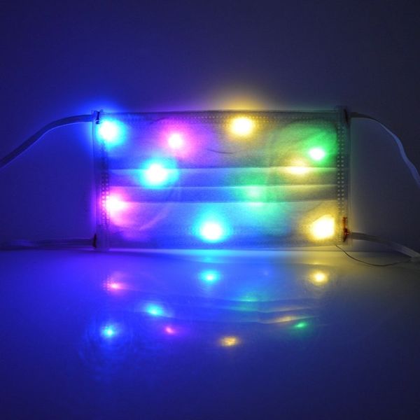 

bar bungee colorful nightclub luminous mask