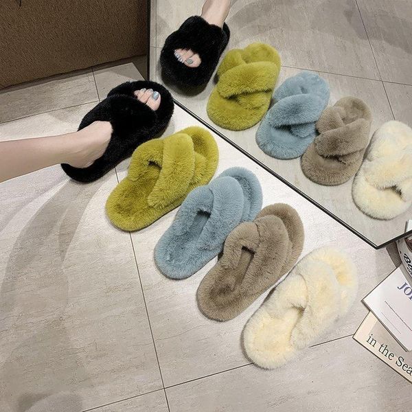 

winter women's cozy fur memory foam slippers non-slip house shoes indoor outdoor bedroom warm lovely fashion perfect beautiful, Black