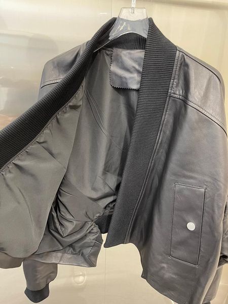 

women's jackets 2021 profile suede jacket without collar 0726, Black;brown