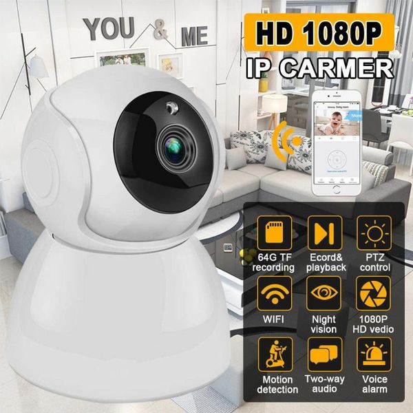 

ip camera wifi wireless smart home security ptz night vision ir surveillance cctv pet 720p baby monitor cameras
