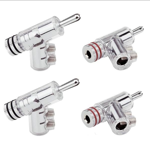 

smart power plugs 4 pieces of ba1403 speaker cable banana plug connector head