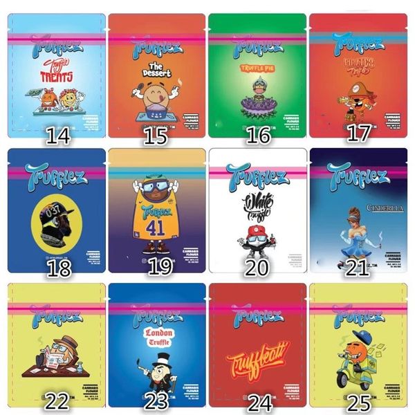 

truffles packing bags gummy gummies 3.5g resealable edibles herb zipper dry retail package packs bag flower mylar