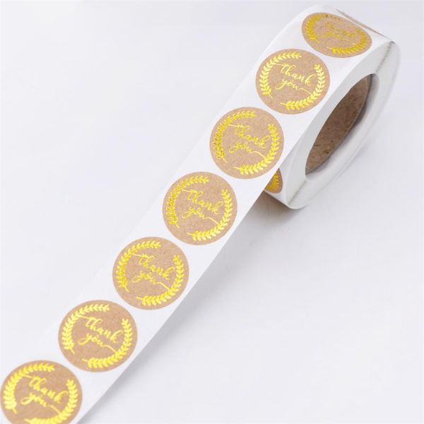

gift wrap thank you stickers seal labels for packaging sealing paste office school supplies cute stationery