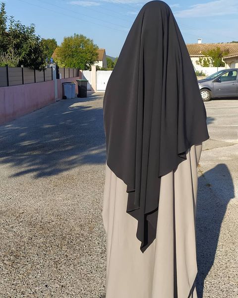 

Ramadan Eid Prayer Garment Long Khimar Islam Women Hijab Scarf Wrap Sleeveless Tops Abaya Jilbab Abayas Muslim Arab Niqab Hijabs