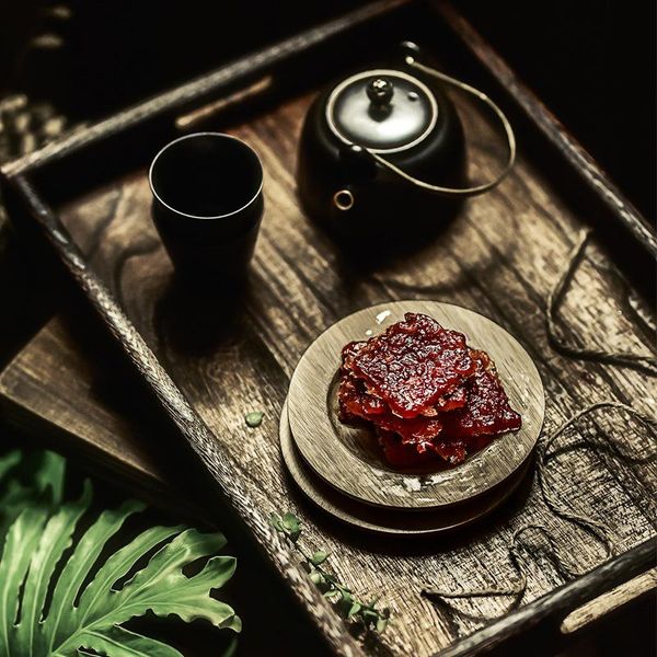 

mats & pads round wood drink heat insulated tumbler wooden mat cup insulation kitchen accessories mdj998