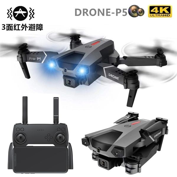 

new p5 with obstacle avoidance 4k hd aerial pgraphy uav four axis remote control aircraft e58