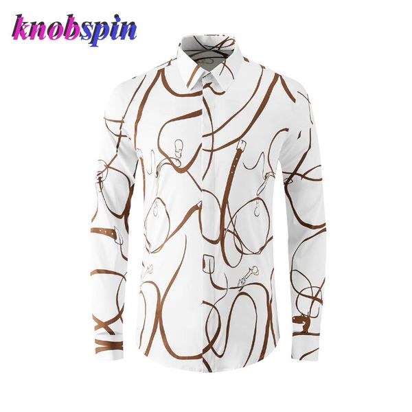 

men's dress shirts brand party male luxury long sleeve printed casual mens slim fit wedding man plus size 4xl, White;black