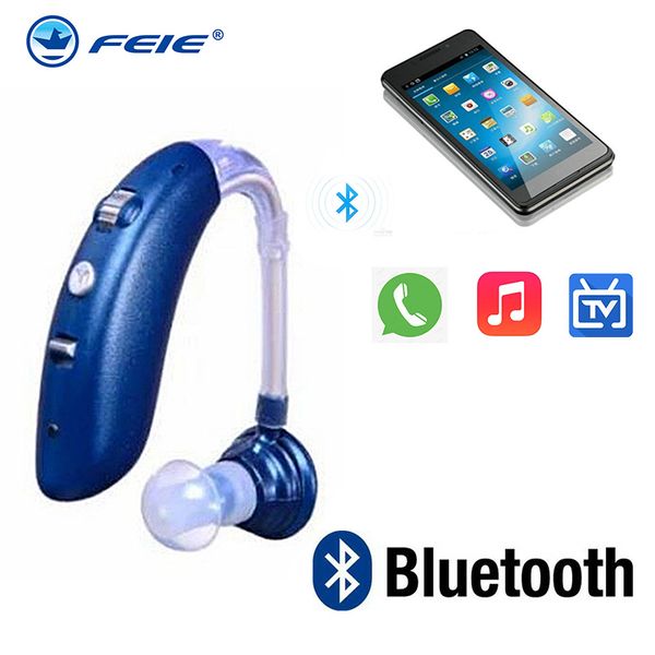 

s-25a rechargeable bluetooth usb mini digital hearing aids adjustable tone sound amplifier hearing portable deaf hearing aidscou