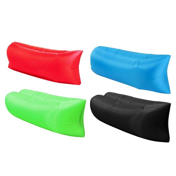 

sleeping bags camping inflatable lounger air sofa portable water proof anti-air leaking couch for pool travel hiking lakeside picnics beach