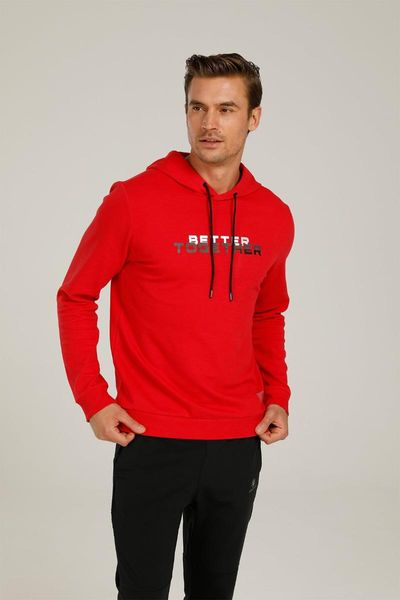 

men's hoodies & sweatshirts ct775 ray motto hoodie 1 red men 's sweatshirt, Black