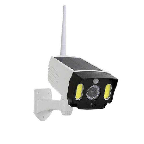 

solar lamps camera shape wall light waterproof outdoor fake security surveillance dummy pir motion sensor lamp