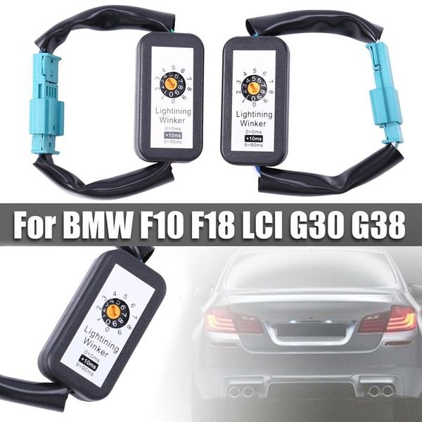 

other lighting system 2pcs dynamicturn signal indicator led taillight add-on module cable wire for- f10 f18 lci g30 g38 tail light