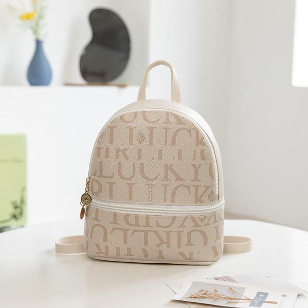 

backpack 2021 designer vintage fashion women bags girls daily pocket zipper convertible small pouch