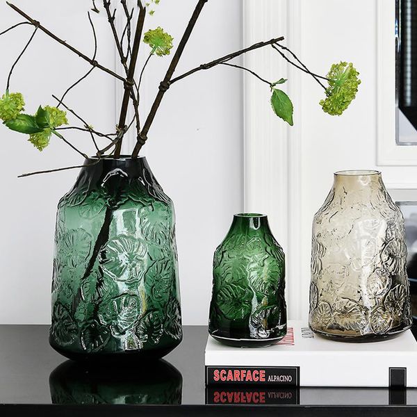 

vases nordic home decoration glass vase flower for ornaments living room decorations flowers