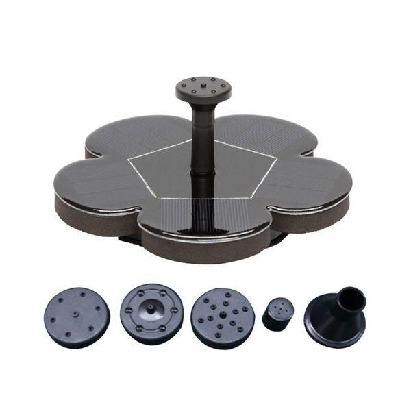 

watering equipments miniature floating solar fountain pond garden water pump monocrystalline panel 875a
